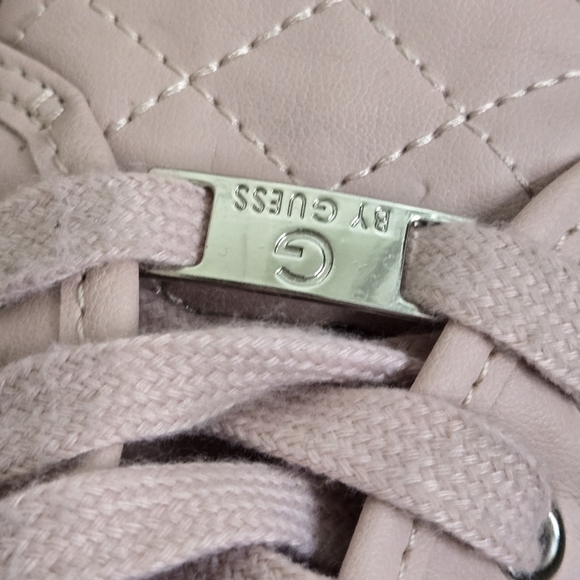 G By Guess Women's Quilted Pink Size 6.5 Sneakers - Picture 9 of 10